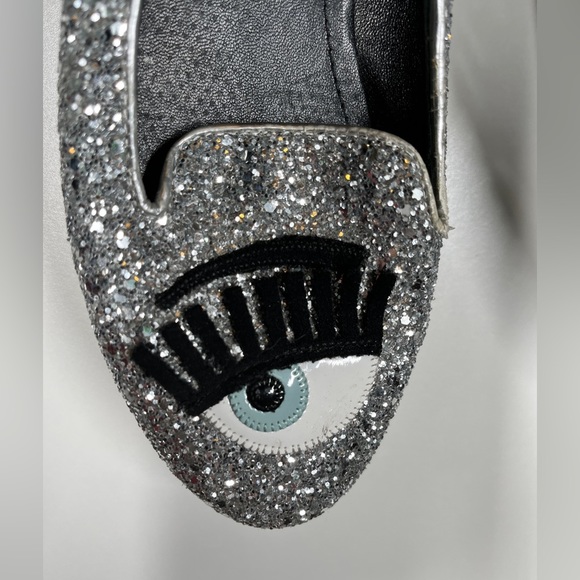 Chiara Ferragni wink sequins glitter shoes - Size 7.5 - Picture 4 of 7